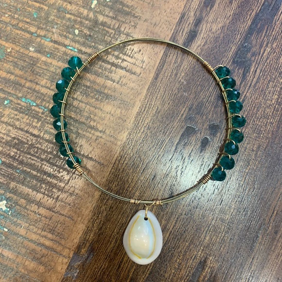 Hand Crafted Jewelry - 🌾Cowrie Shell Bangle 2/$20 or 3/$25